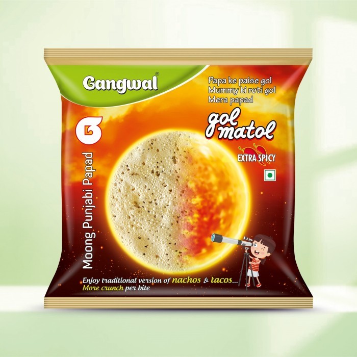 

+++++] GANGWAL MOONG PUNJABI PAPAD 200 GRAM
