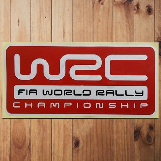 

BIG SALE STIKER WRC FIA WORLD RALLY CHAMPIONSHIP !!!!!