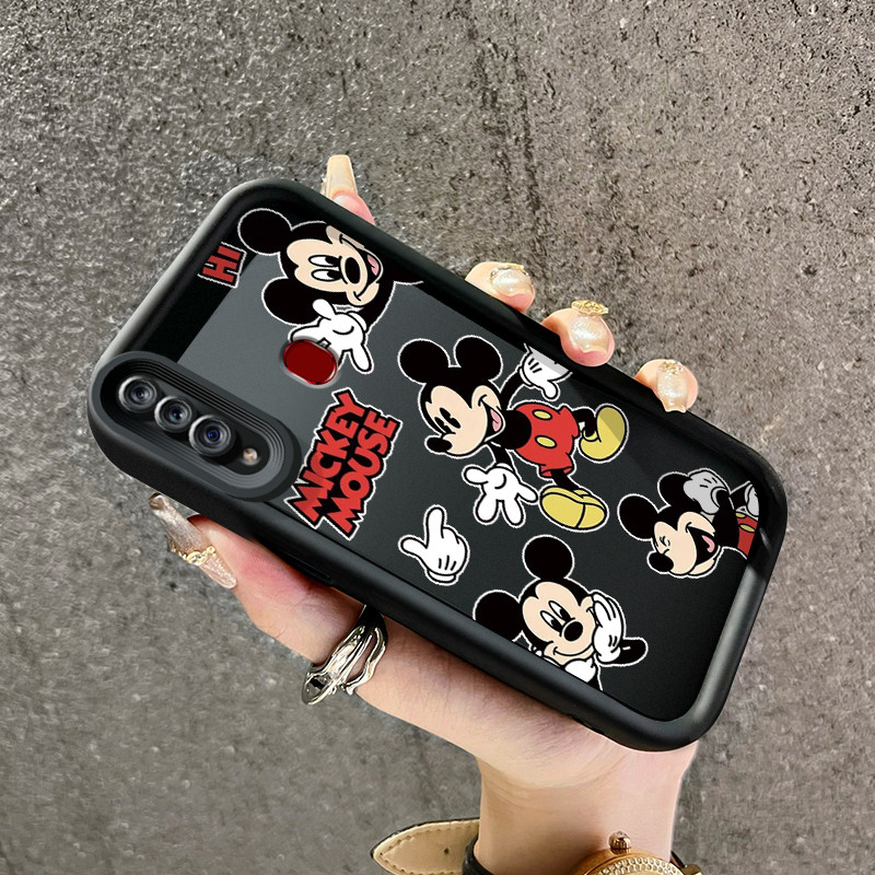 Casing Hp Samsung Galaxy A20s Case Mickey Mouse Kasing HP Cesing Silikon lunak baru Kesing Softcase 