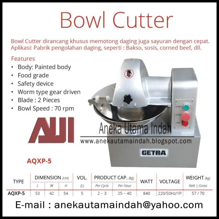 Tq-5 Mixer Bakso/Pencampur Adonan Bakso(Meat Balls Mixer)/Bowl Cutter