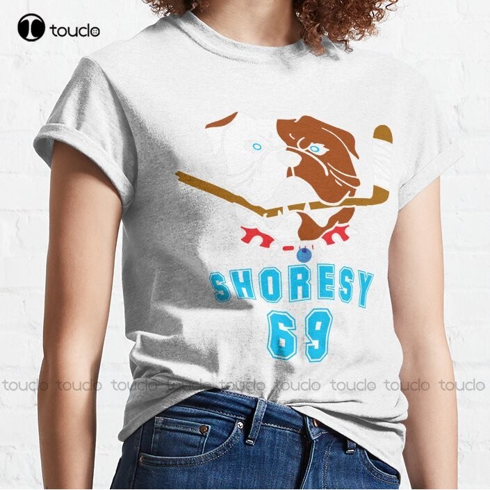 Shoresy-69 Letterkenny Hockey Classic T-Shirt 80-AN Kaus Untuk Pria Desain Fashion Atasan Kemeja Kas
