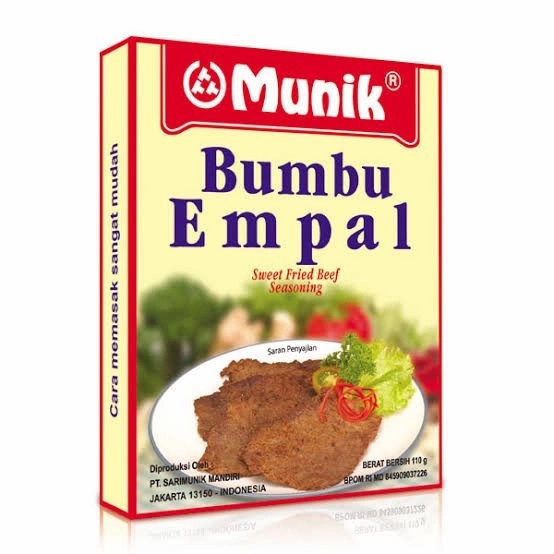 

Bya - Munik Bumbu Empal 110 Gr