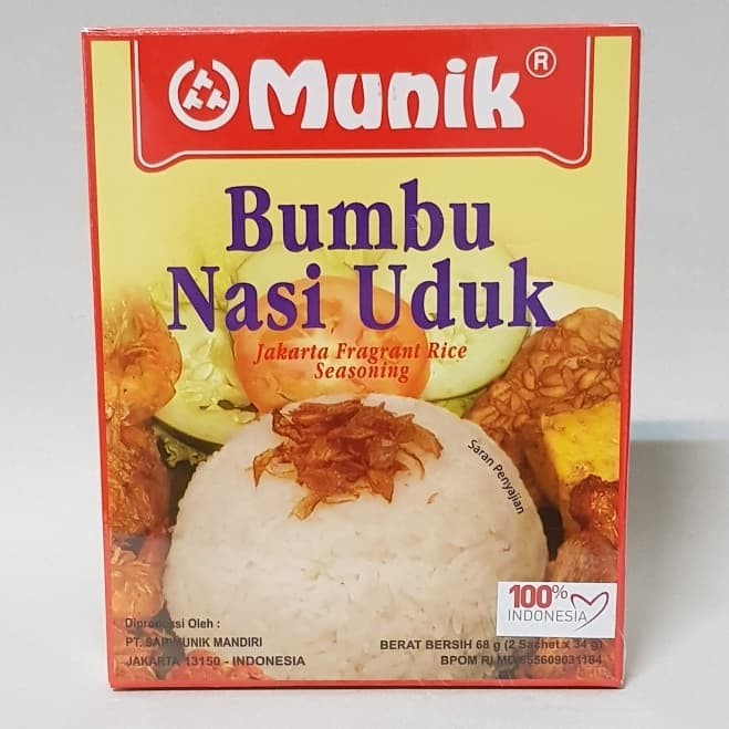 

Bya - Munik Bumbu Nasi Uduk 68 Gr