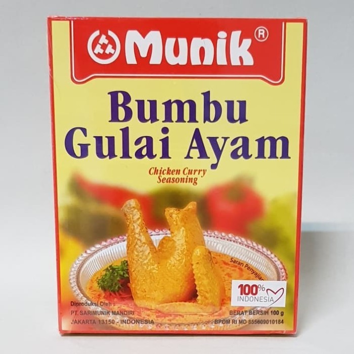 

Bya - Munik Bumbu Gulai Ayam 100 Gr