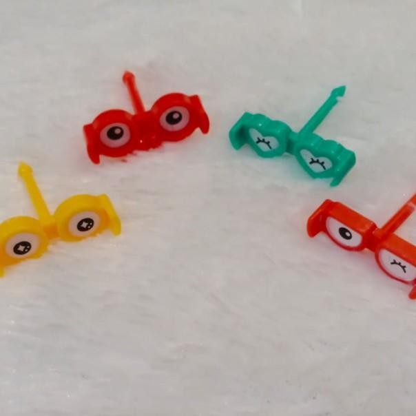 Tusuk Bento Kacamata Glasses Food Pis Tusukan Bekal Kacamata Anak