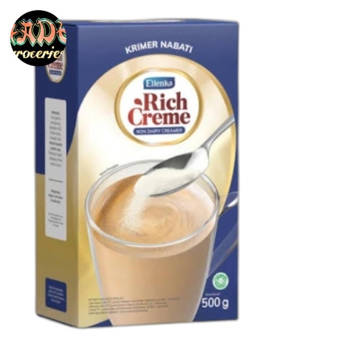 

Bya - Rich Creme Ellenka Krimer Bubuk Non Dairy Creamer 500G Krimer Nabati