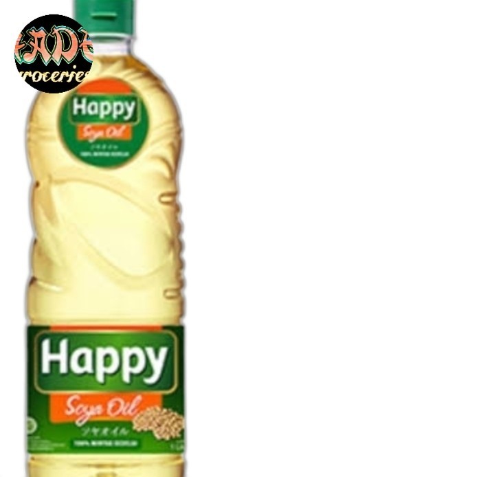 

Bya - Happy Soya Oil 1L 100% Minyak Kedelai Hepi