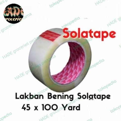 

Bya - Lakban Solatip Bening 100 Yard /Pcs Ajah