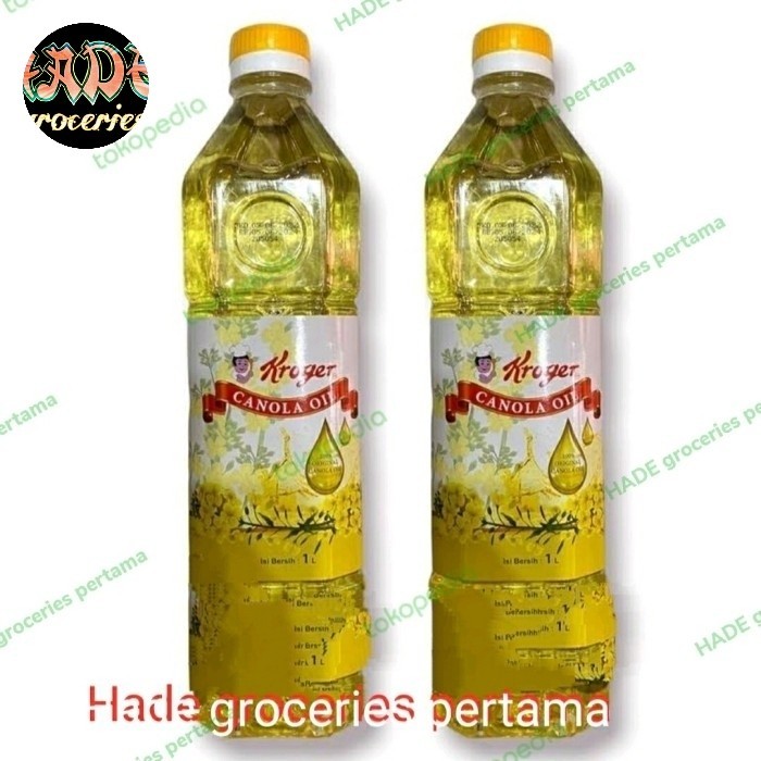 

Bya - Canola Oil Kroger 1Lt Minyak Bunga Kanola