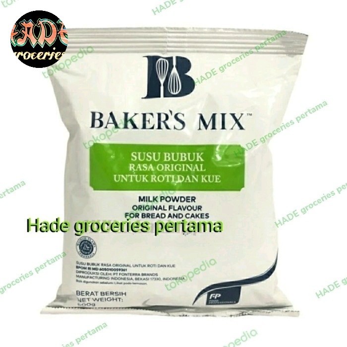 

Bya - Susu Bubuk Anchor 500Gr Original Bakers Mix Milk Powder For Bread Cake