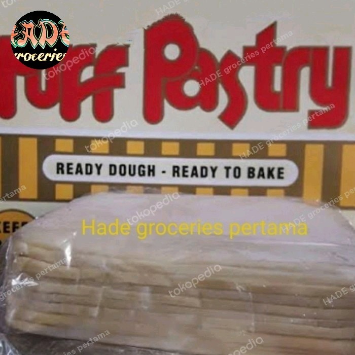 

Bya - Puff Pastry Potong Stellas 12X12Cm 10Cs Shet Cut Gosend Instan