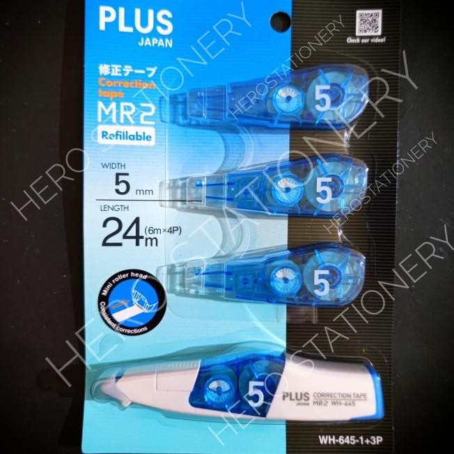 

Correction Tape Plus Whiper Ni Roller Mr2 Bonus 3 Refill