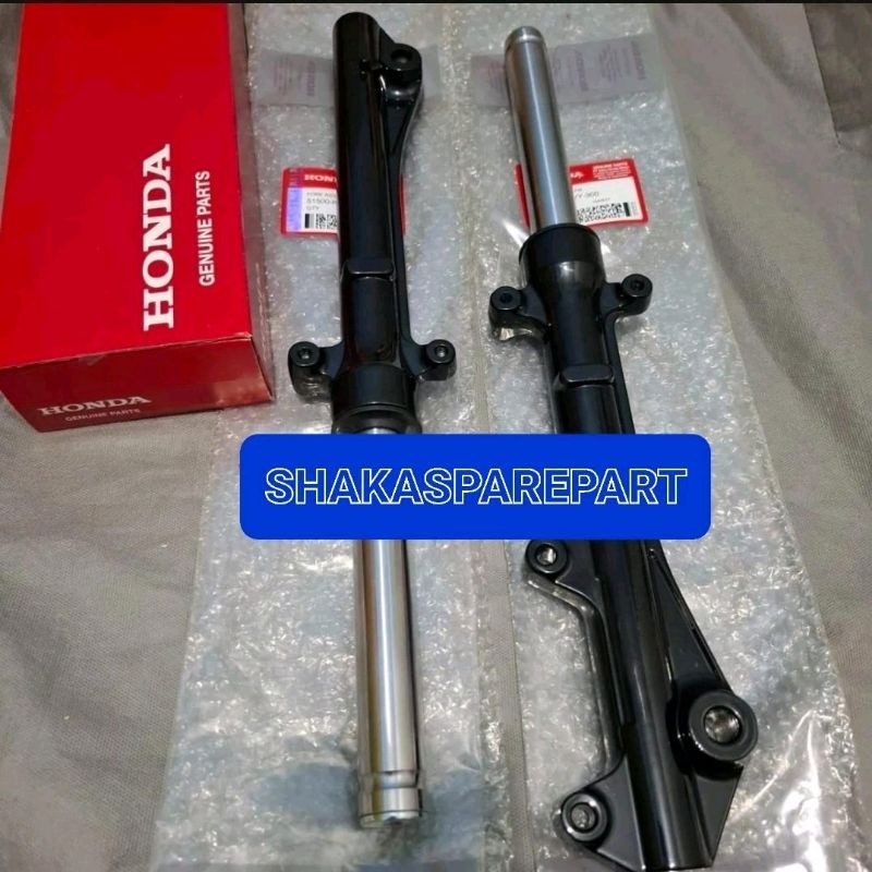 AS SHOCK + TABUNG HONDA BEAT KARBU  KARBU LAMA TAHUN 2008-2009 KODE PART KVY SEPAKBOR BAWAH