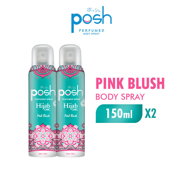 Posh Spray Cologne Pink Blush Botol 150 ml x2