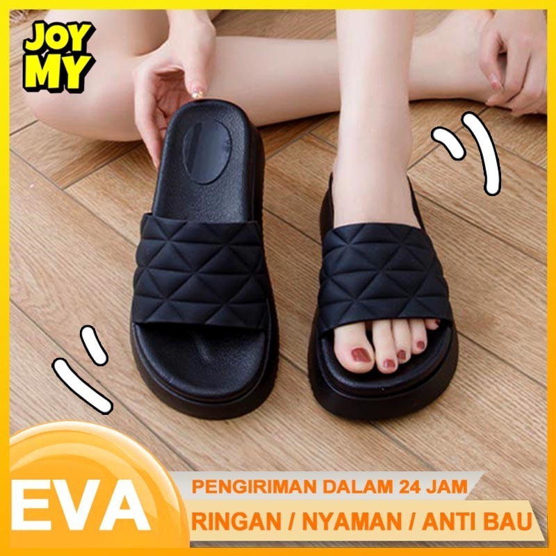 Wedges Wanita Terbaru Sandal wedges jelly wanita tinggi perempuan murah empuk terbaru Sendal karet