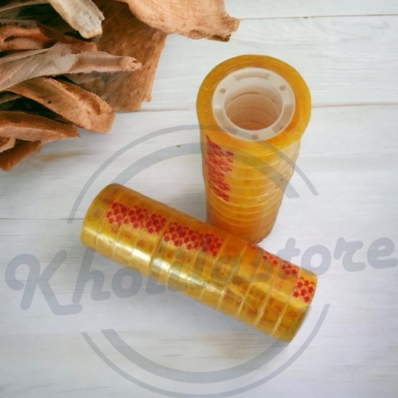 

(12 pcs) Isolasi Bening Nachi Tebal 12mm x 25 yard yang laris