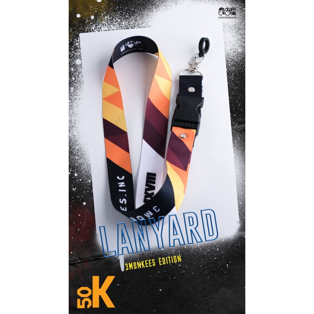 

Sale Lanyard 3Monkees.Inc With Medium Rubber