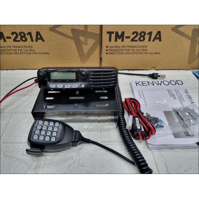 Cuci Gudang Radio Rig Kenwood Tm 281A Original Murah