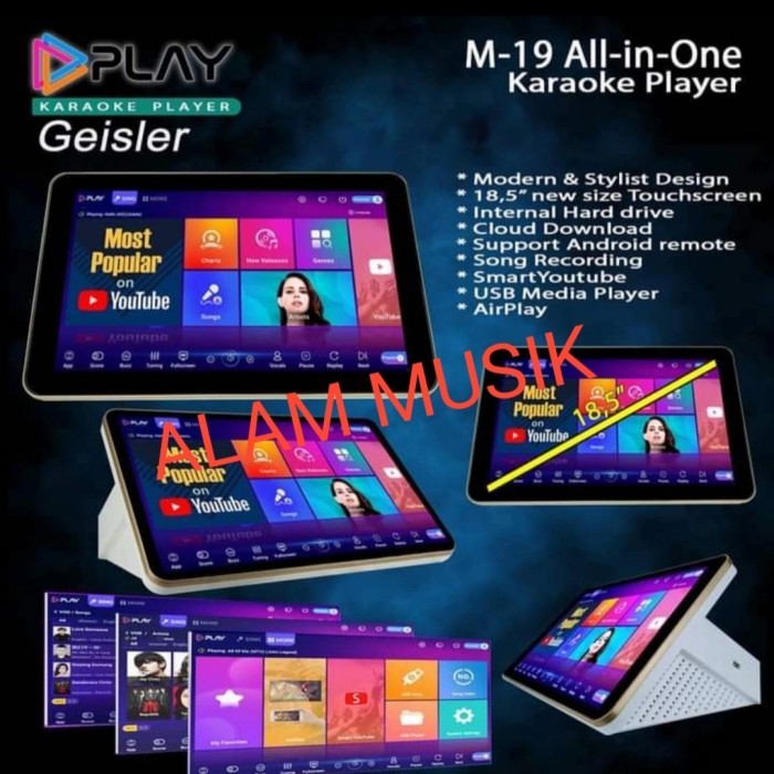 Cuci Gudang Player Karaoke Geisler M19