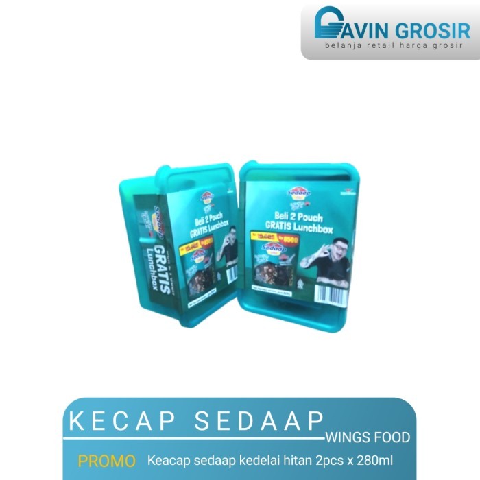 

Kecap sedaap kedelai hitan PROMO