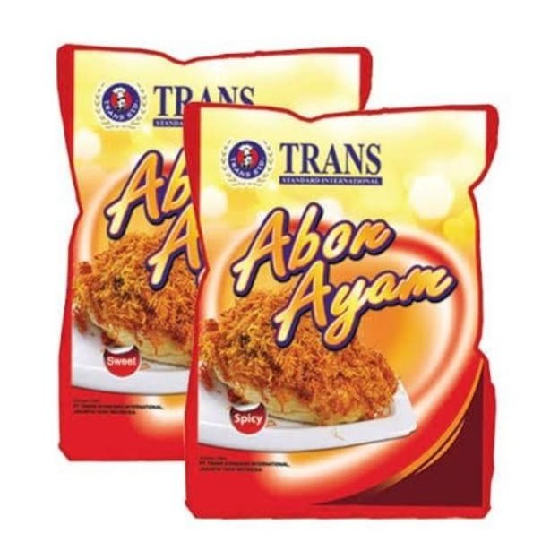 

Trans Abon Ayam Pedas 1Kg - Spicy Chien Floss Topping Roti