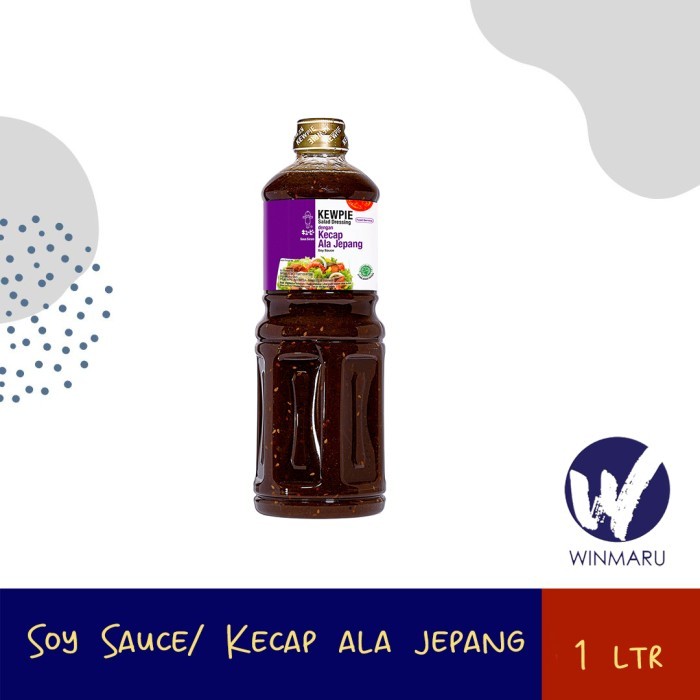 

Ready Kewpie Salad Dressing Soy Sauce 1 Lt