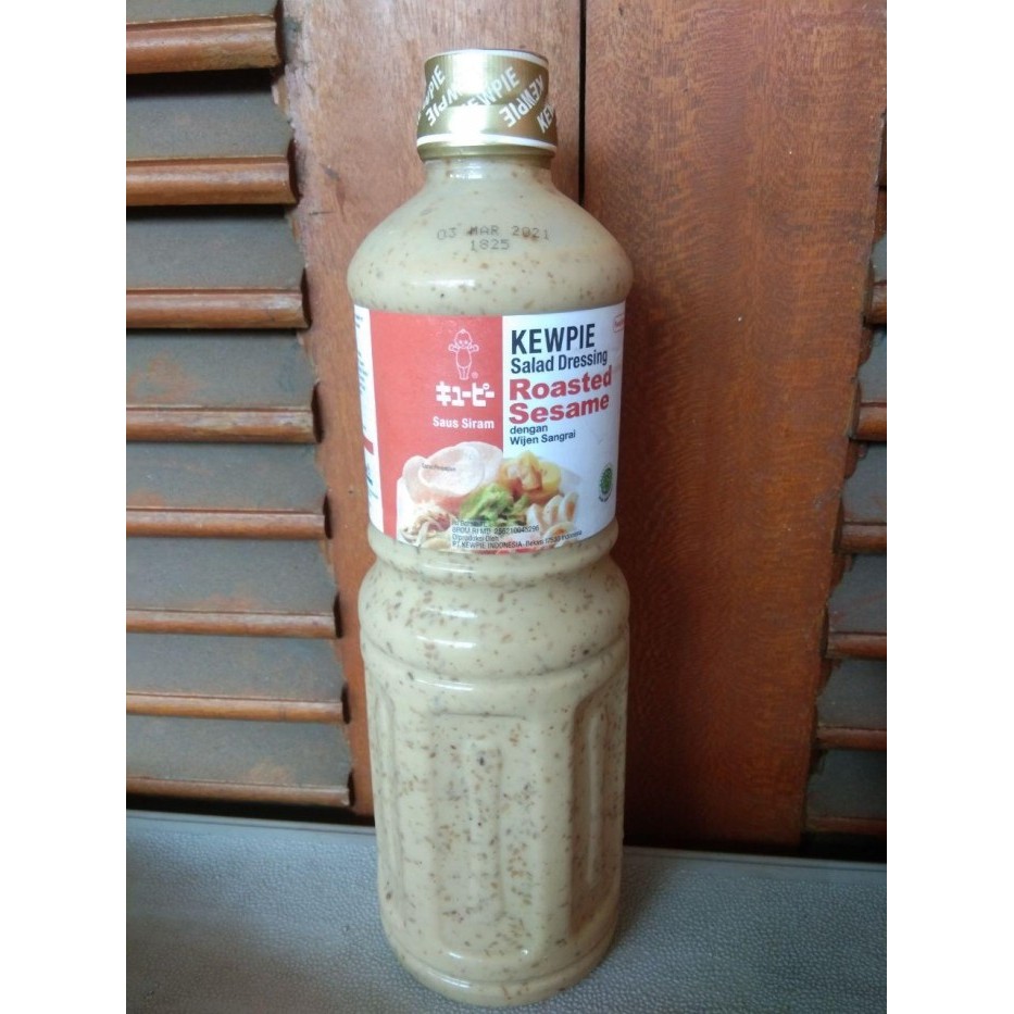 

Ready Kewpie Roasted Sesame 1 Liter Salad Dressing Saus Siram Wijen Sangrai