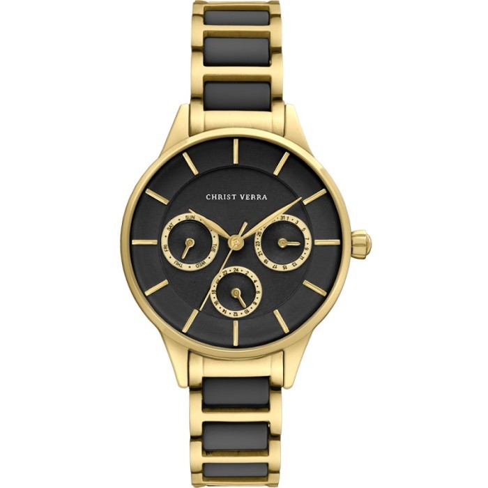 Jam Tangan CHRIST VERRA CHRIST VERRA Wanita Original CV 924101L-52 BLK