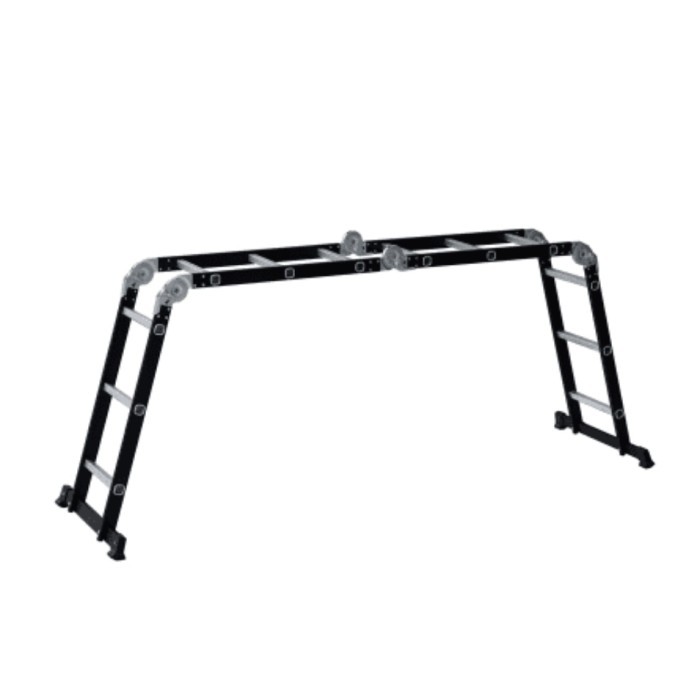 Tangga Lipat Serbaguna Krisbow 3.1 Meter Tangga Lipat Aluminium
