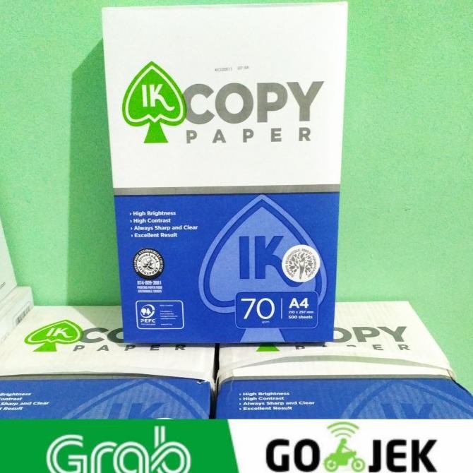 

TERMURAH - Kertas HVS A4 70 gr 1 dus gojek grab