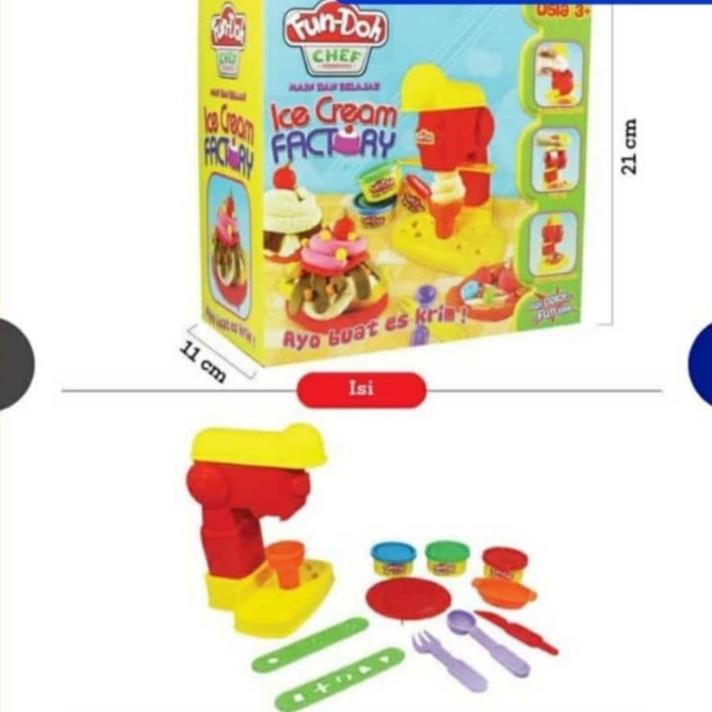 Mainan anak fundoh cake factory