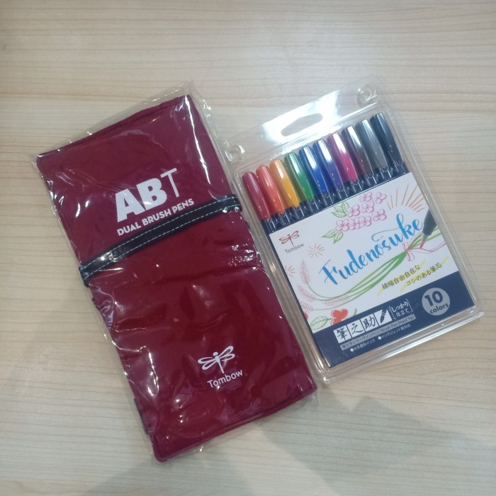 

T E R B A R U Tombow Fudenosuke Brush Pen Colour set