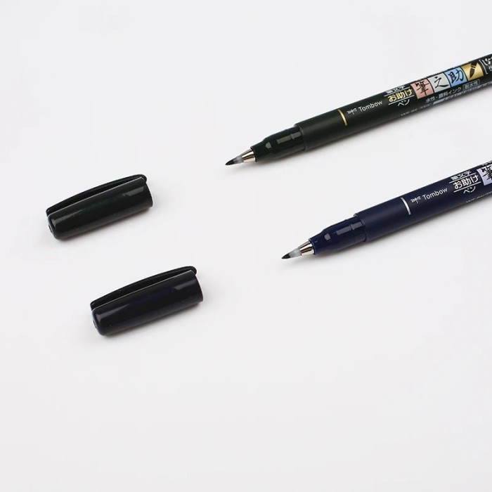 

T E R B A R U Jianwu Tombow 1Pc/Japan Calligraphy Brush Pen Practise