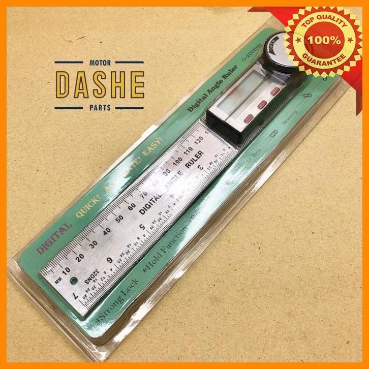

(dash) penggaris sudut siku digital angle ruler 40cm pengukur derajat
