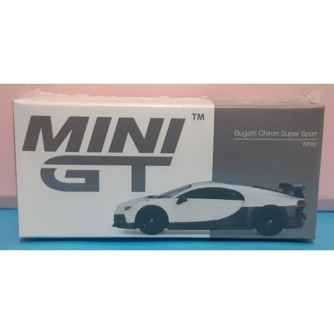 MiniGT Mini GT 569 Bugatti Chiron Super Sport White