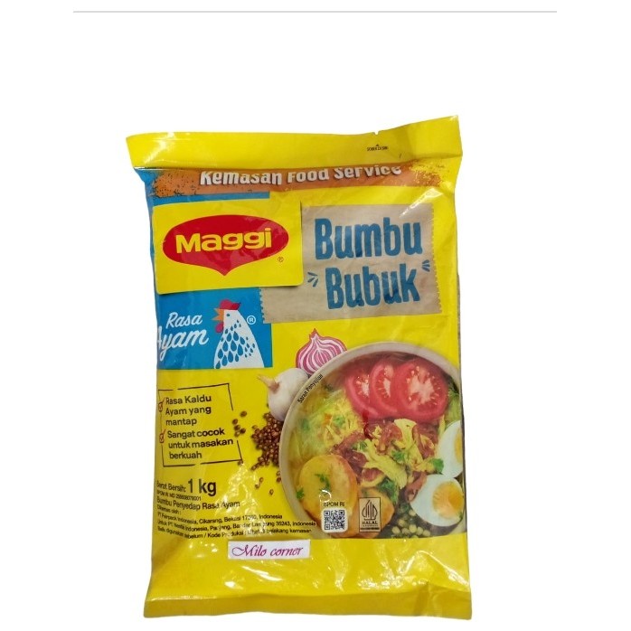 

Lhiu - Maggi Chicken Powder 1Kg Atau Beef Powder 1Kg Bumbu Bubuk Rasa