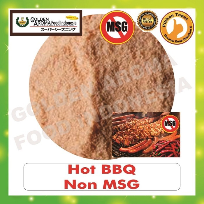 

Lhiu - Bumbu Tabur Bbq Pedas Non Msg 1 Kg Bubuk Tabur Barbeque Pedas Gafi