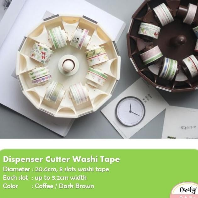 

Round Disc Washi Tape Disser Cutter Disc Cutter