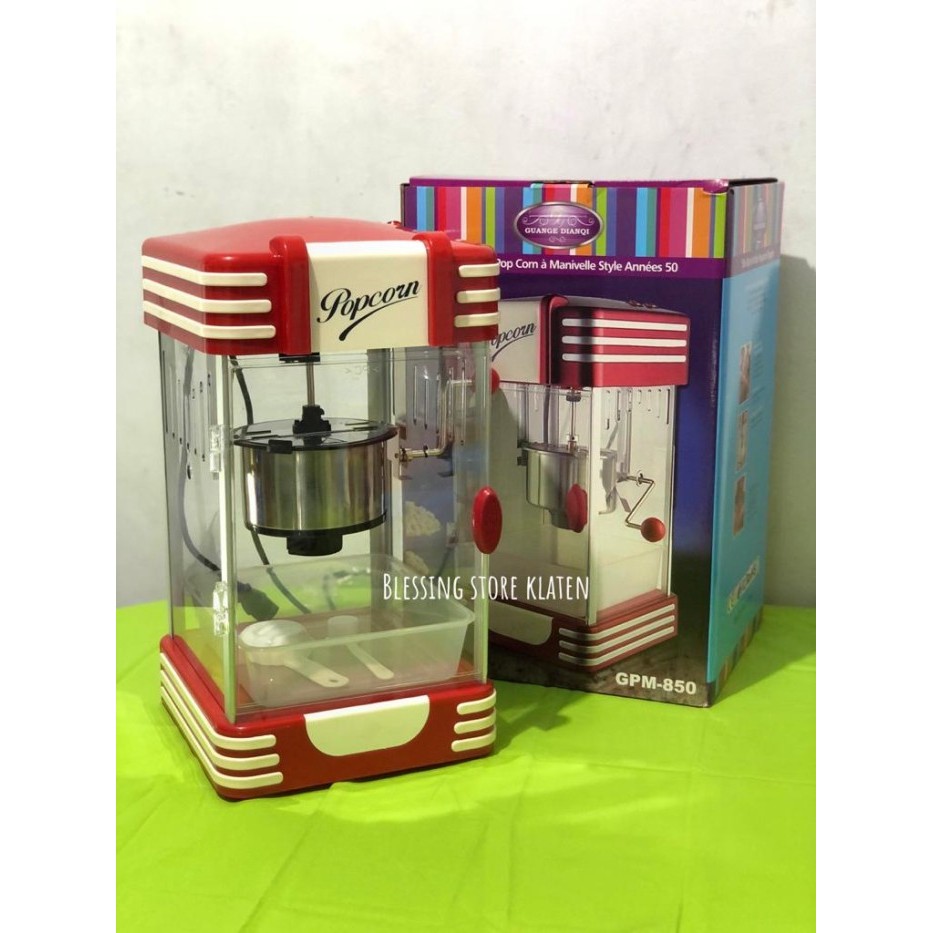 Termantab] MESIN POPCORN MINI / MESIN POPCORN POPPER MINI / POPCORN MAKER MINI