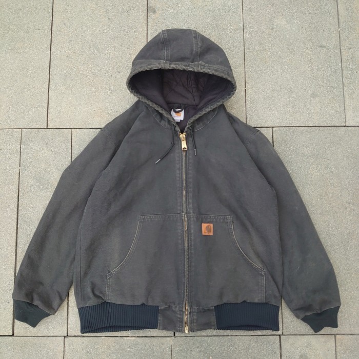 SOLD - CARHARTT ACTIVE JACKET J130 BLACK