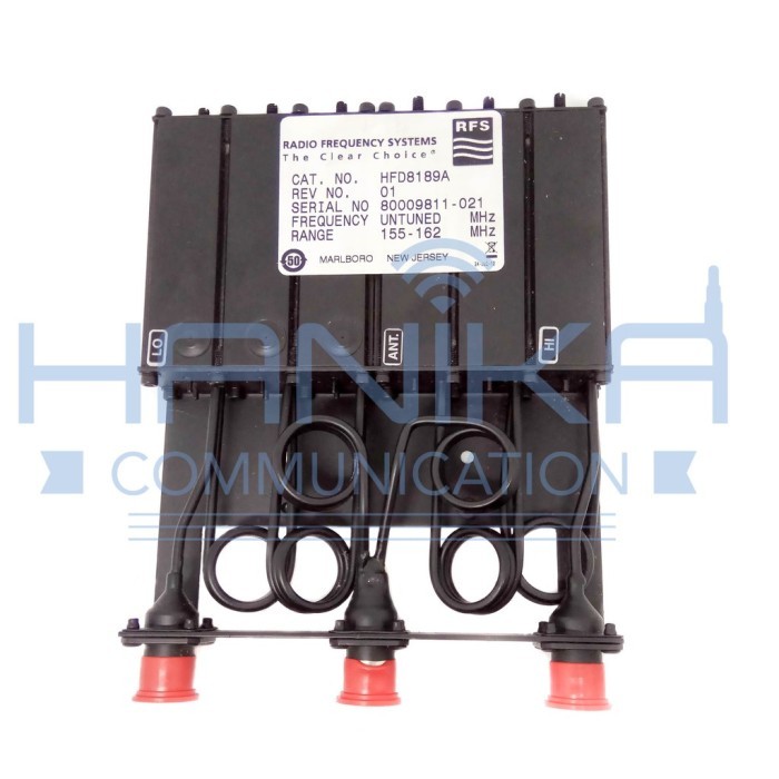 TERLARIS CELWAVE HFD8189A VHF 155-162 DUPLEXER ORI BARU RADIO RIG REPEATER