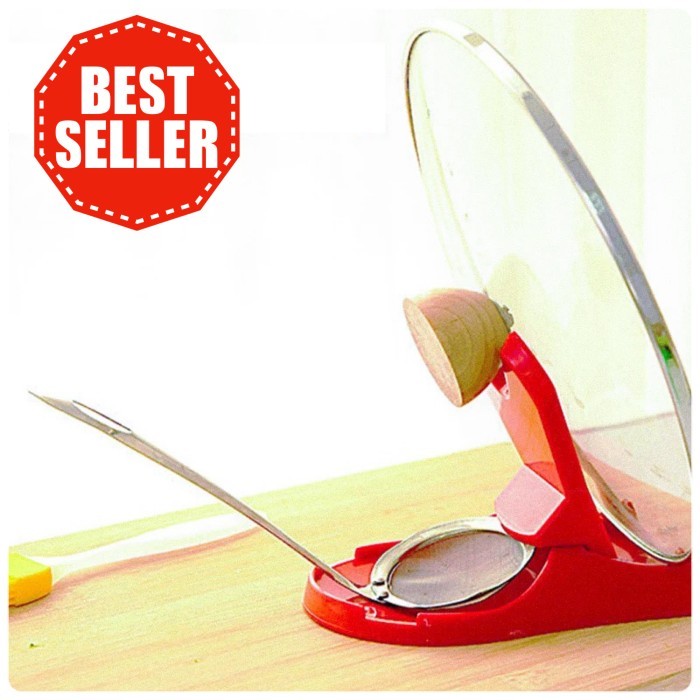 FLASH SALE RAK TUTUP PANCI SENDOK LIPAT PORTABLE RAK DAPUR PLASTIK SERBAGUNA