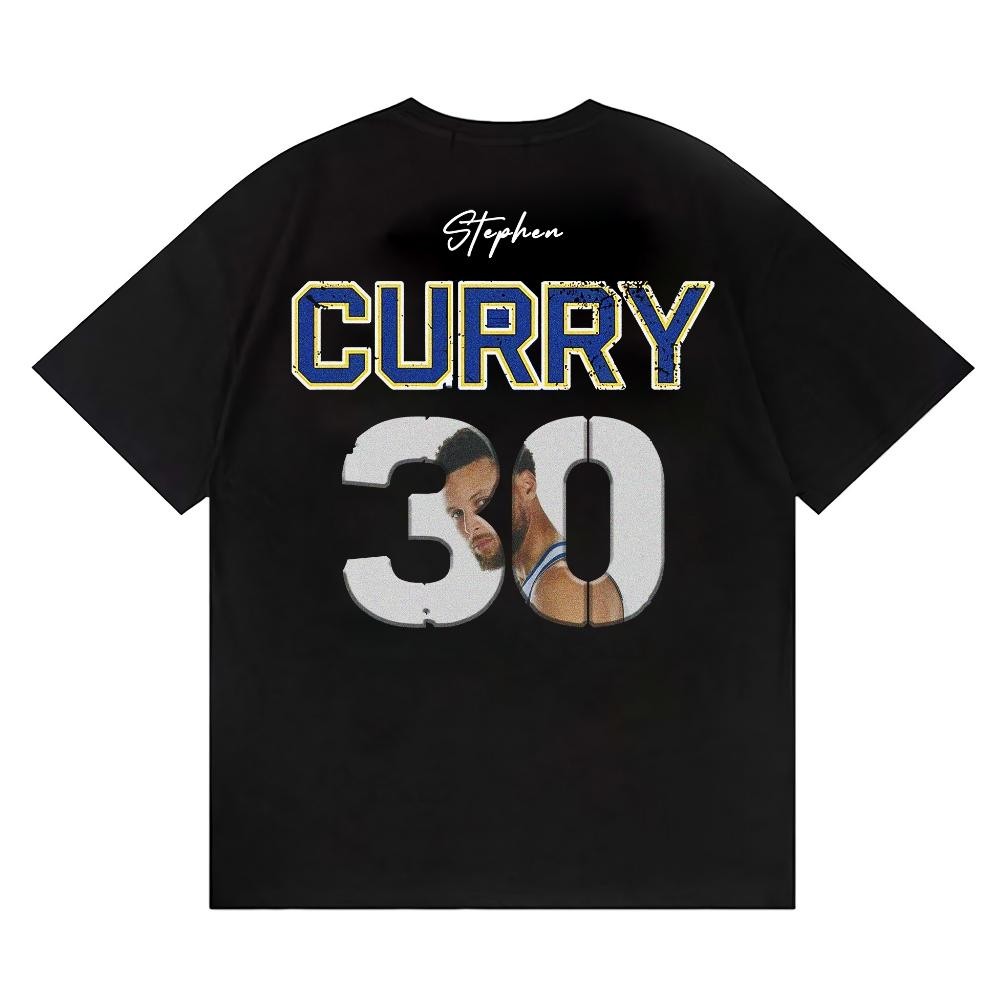 Promo T-Shirt Stephen Curry Black Tees