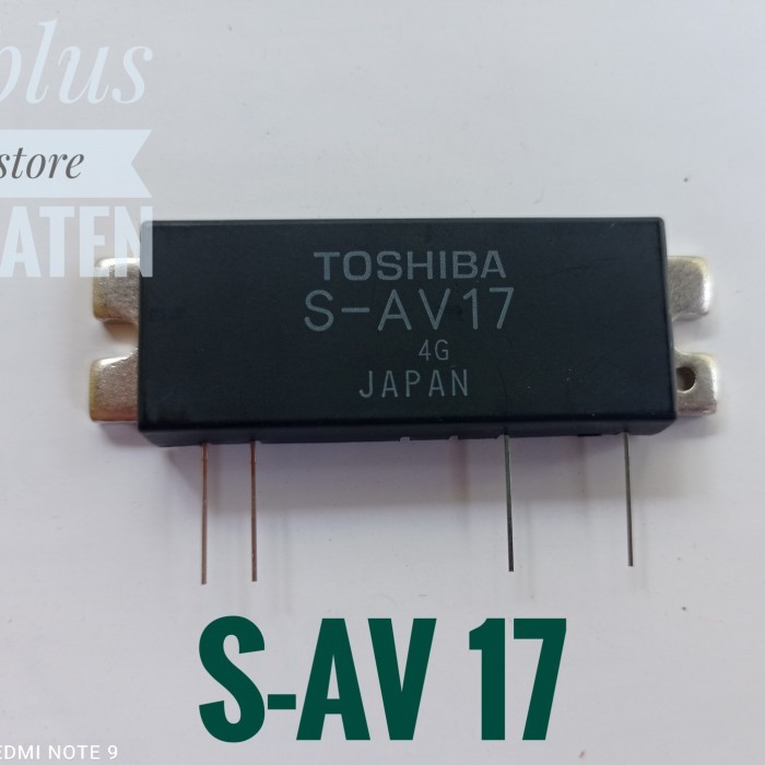 FINAL MODUL S-AV17 SAV 17 TOSHIBA ORIGINAL RF POWER PERSAMAAN SC1091