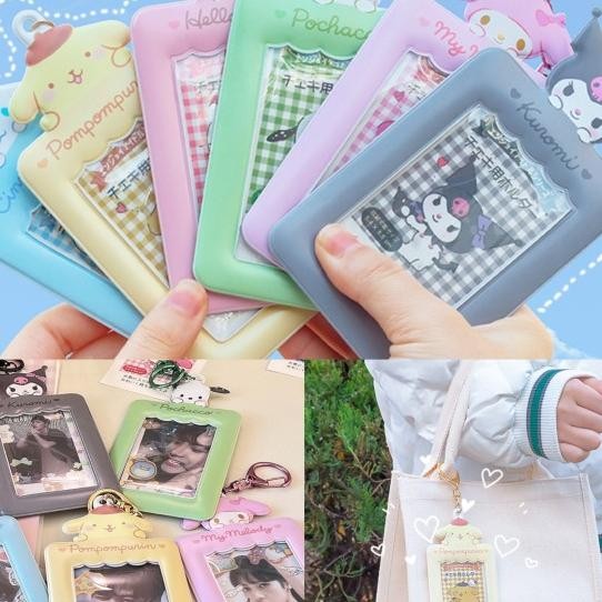

Tempat Photocard Pc Holder Name Tag Sanrio Melody Cinnamoroll Kuro