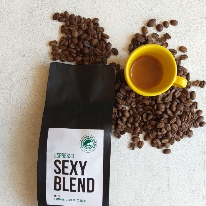 

Kopi Espresso Sexy Blend 70:30 (Kerinci: Java Ciwidey) 1Kg