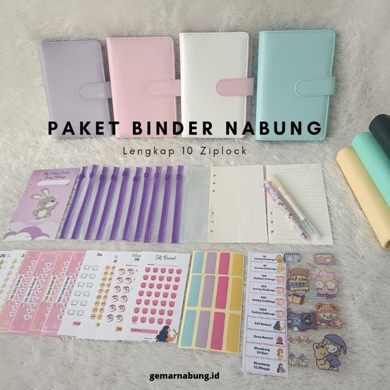 

Sale Paket Binder Nabung Keuangan Lengkap (10 Ziplock) 1212