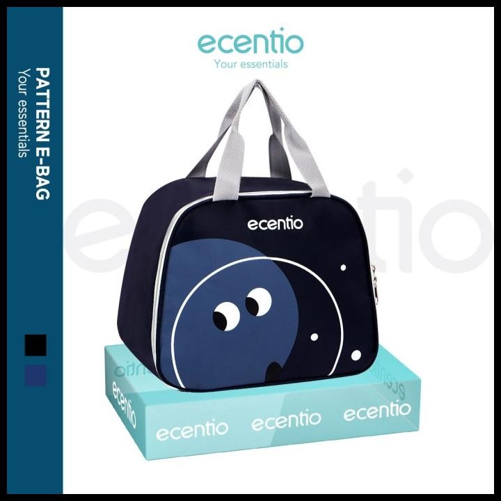 Ecentio Lunch Cooler Bag Tas Bekal Lucu Tas Lunch Box Bag