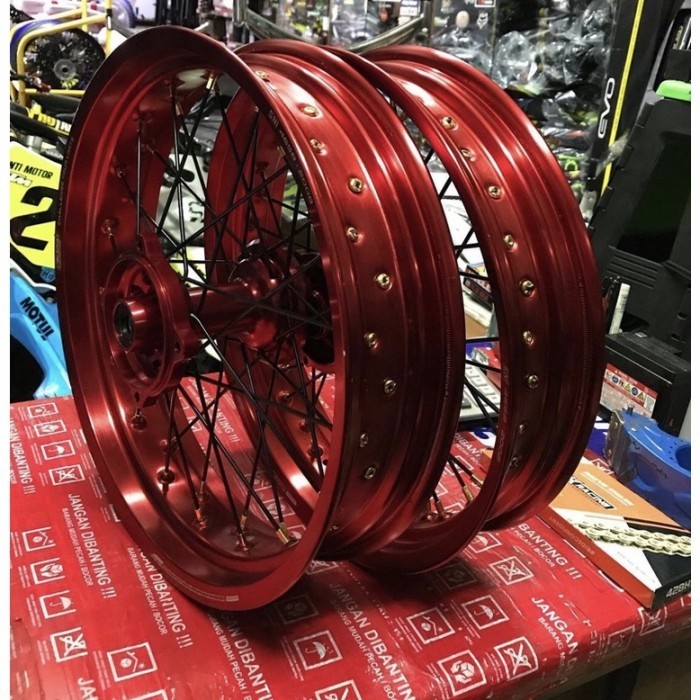 velg supermoto 300 350 crf 150l velg expedition tromol cnc expedition