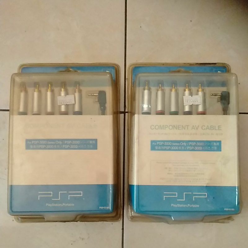 Promo PSP sony kabel komponen av seri 3000